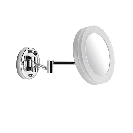 LED Kosmetikspiegel 5 fache Vergrößerung Wandmodell mit Direktanschluß 9505101010