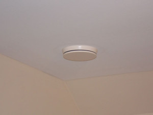 Zuluft Tellerventil im Wohnraum